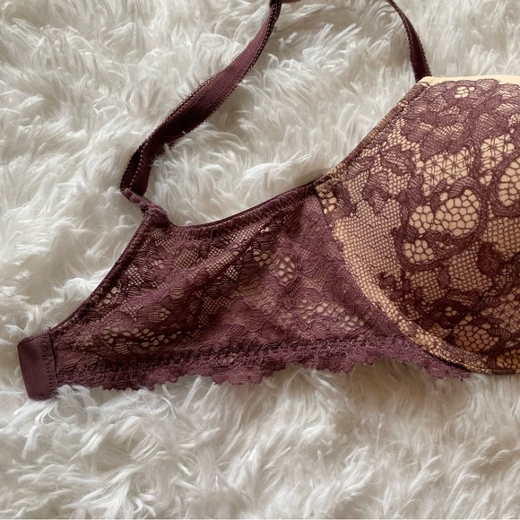 Victoria’s Secret - Dream Angels Push up bra - lavender lace 32D - Picture 4 of 13